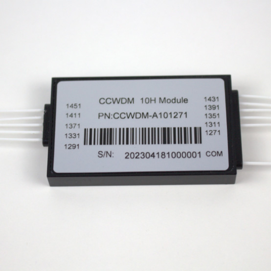 <p>
CCWDM module is a wavelength-division multiplexing technology based on TFF (thin-film filter). It functions in the same way as the CWDM module, but the main difference lies in the fact that CCWDM adopts free-space technology. This unique feature of the CCWDM module provides it with a whole range of benefits. Compared with the CWDM module, the size of the CCWDM module is greatly reduced, the insertion loss is lower, and there is better consistency. Therefore, it can replace CWDM products and be used in vast fields such as T-Center, Enterprise network, PON network, CATV, and others.
</p>