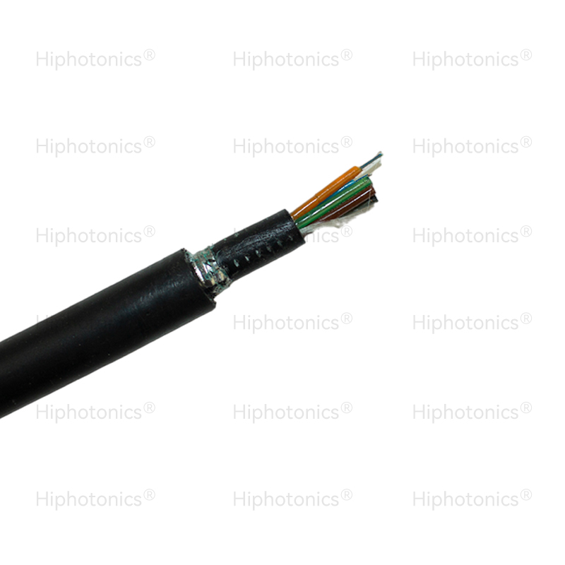 Hiphotonics's Outdoor Cable Stranded Loose Tube Cable with Aluminum GYTA53 is a kind of fiber optic cable that can be used outside. This cable offers a lot of great advantages, such the fact that it can handle extreme weather and is very resistant to moisture and UV radiation.
<p>
The metal strength filler in this cable is one of its most important parts because it protects the tube fiber from harm. The cable is stronger and more durable since it is made of aluminum and steel tape armor. This makes it good for usage in tough outdoor conditions.
</p>
<p>
You may also use the GYTA53 cable to install pipelines from the air, which makes it a great choice for extending communication networks over vast areas. The cable also has strong resistance to UV radiation, which helps to make sure that it can keep working well over time, even when it's in direct sunshine.
</p>